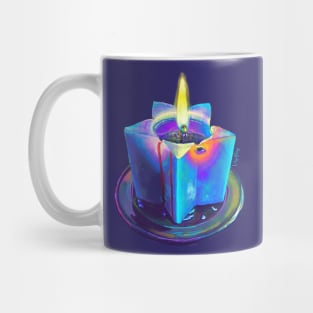 Handmade Starshaped Glowing Candle Mug